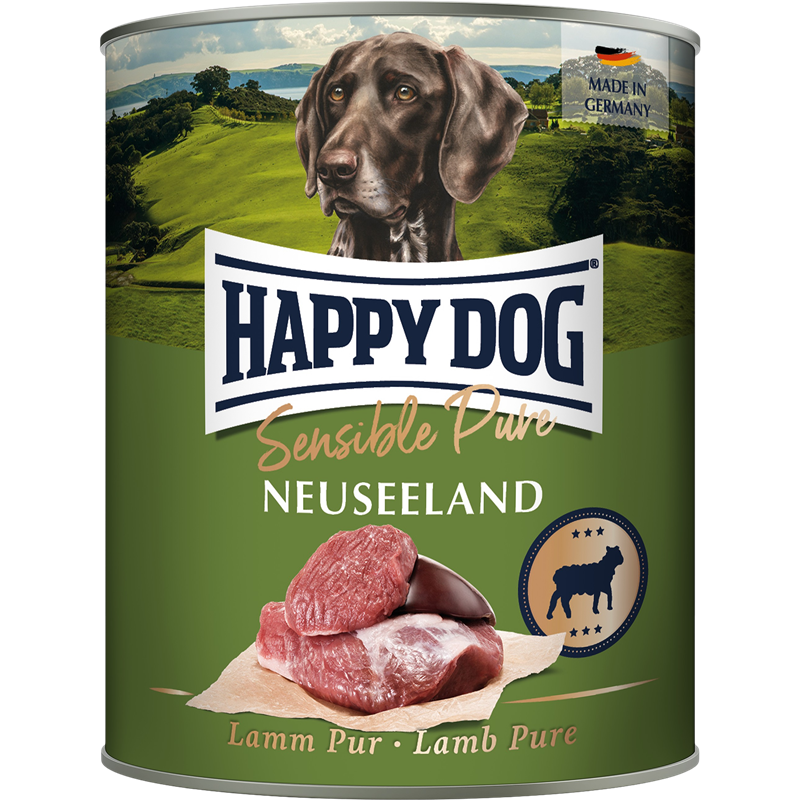 Happy Dog Sensible Pure Neuseeland Lamm Pur 800 g