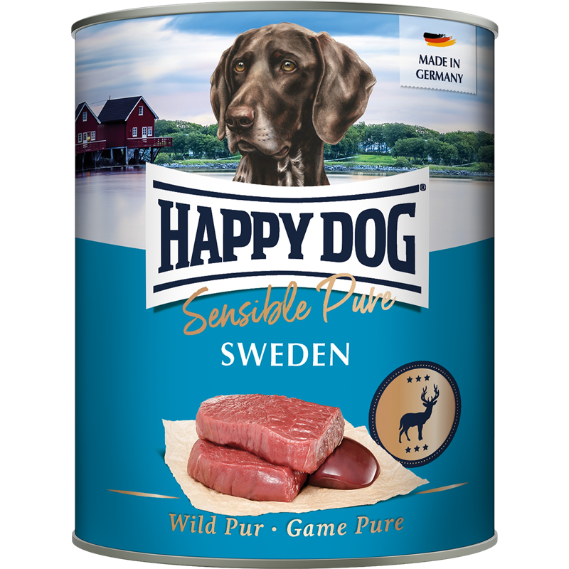 Happy Dog Sensible Pure Sweden Wild Pur 800 g