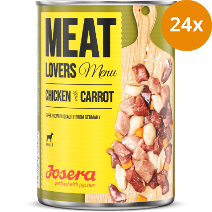 Josera Meat Lovers Menü Chicken with Carrot  800 g