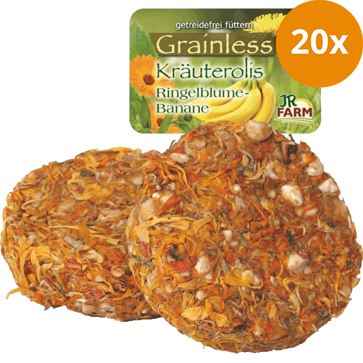 JR FARM Grainless Kräuterolis Ringelblume-Banane 80 g