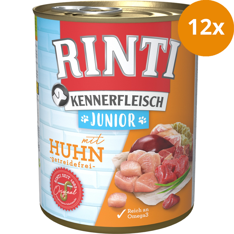 Rinti Kennerfleisch Junior Huhn 800 g