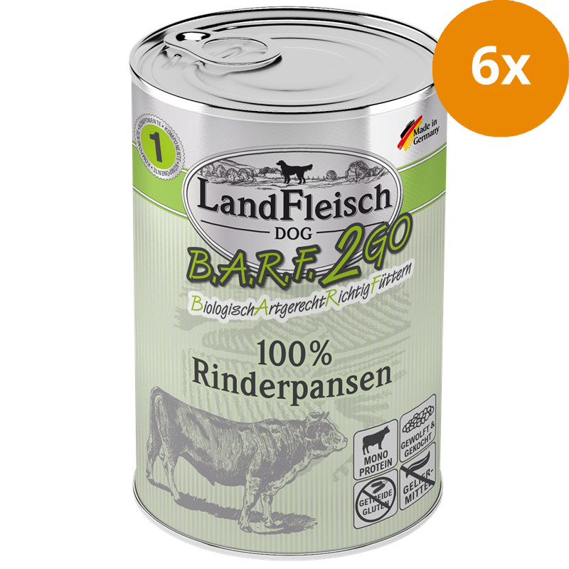 LandFleisch B.A.R.F.2GO Rinderpansen 400 g