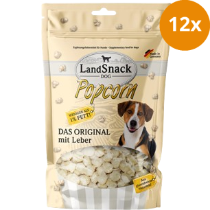 LandSnack für Hunde Popcorn mit Leber 100 g