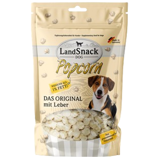 LandSnack für Hunde Popcorn mit Leber 100 g