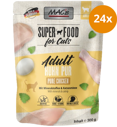 MAC's Cat Pouch Huhn pur 300 g