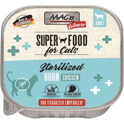 MAC's Cat Vetcare Huhn Sterilized 100 g