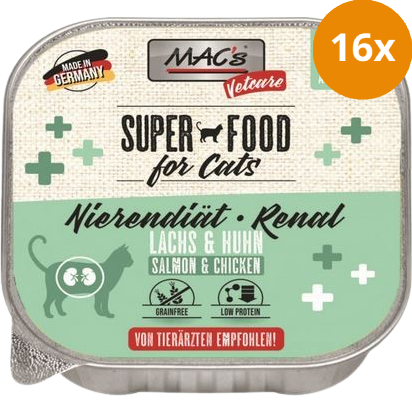 MAC's Cat Vetcare Lachs & Huhn Nierendiät 100 g