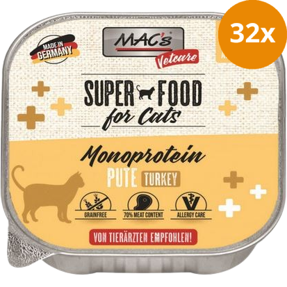 MAC's Cat Vetcare Mono Pute 100 g