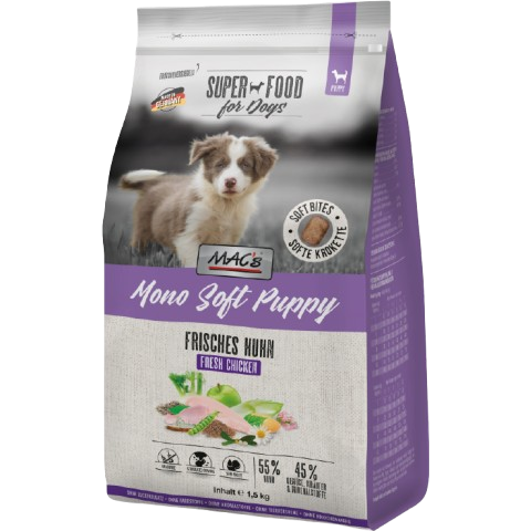 MAC's Dog Mono Soft Puppy Frisches Huhn