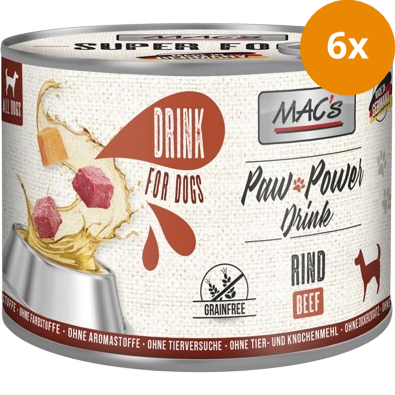 MAC's Dog Paw Power Drink Rind