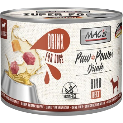 MAC's Dog Paw Power Drink Rind