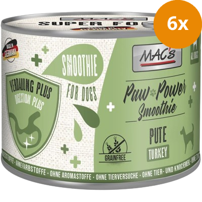 MAC's Dog Paw Power Smoothie Pute - Verdauung Plus