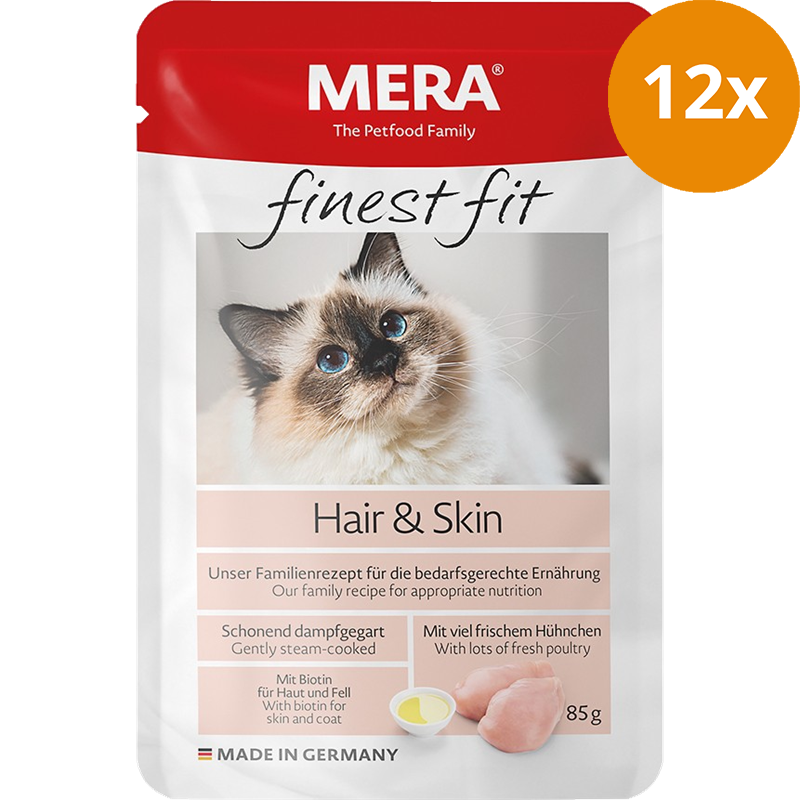 MERA finest fit Nassfutter Hair & Skin 85 g