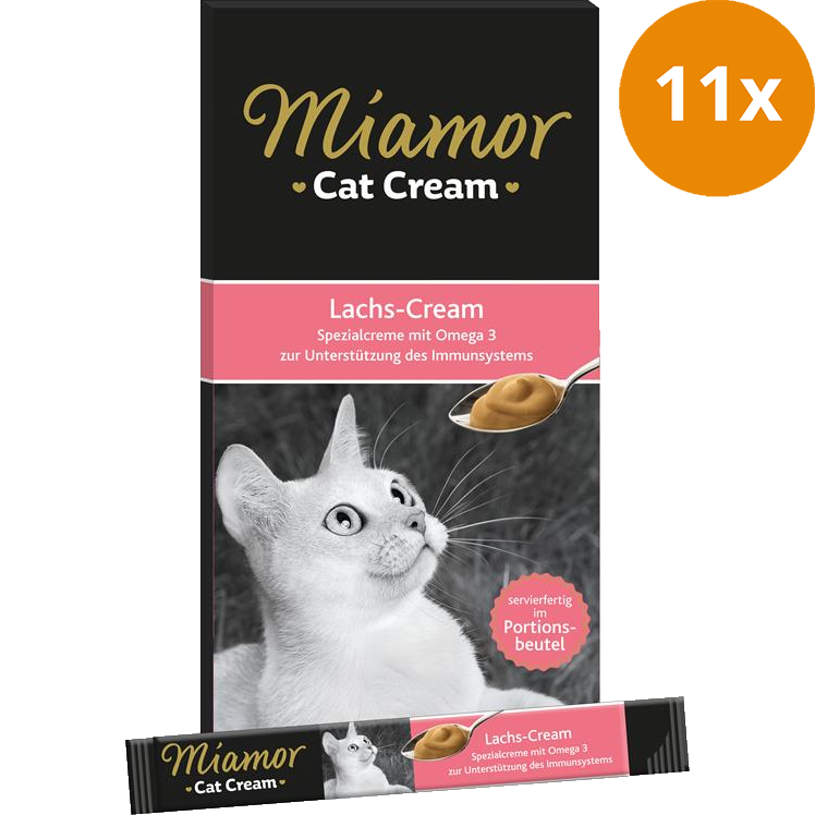Miamor Cat Cream Lachs–Cream 90 g