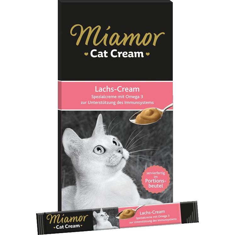 Miamor Cat Cream Lachs–Cream 90 g