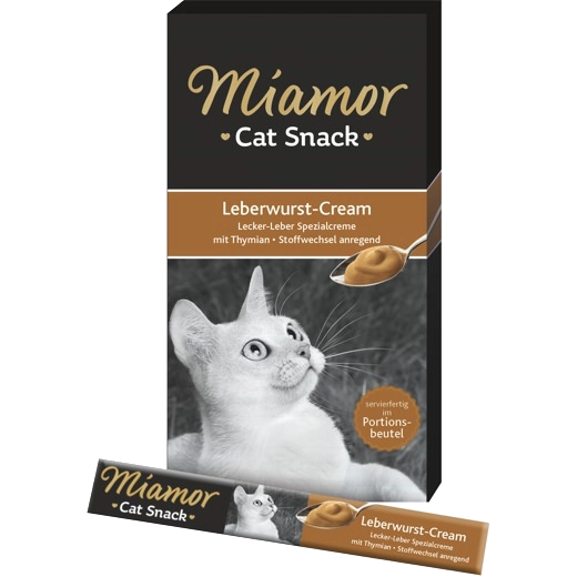 Miamor Cat Cream Leberwurst–Cream 90 g