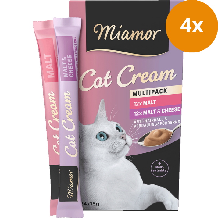 Miamor Cat Cream Malt-Cream Vorteilspack 360 g