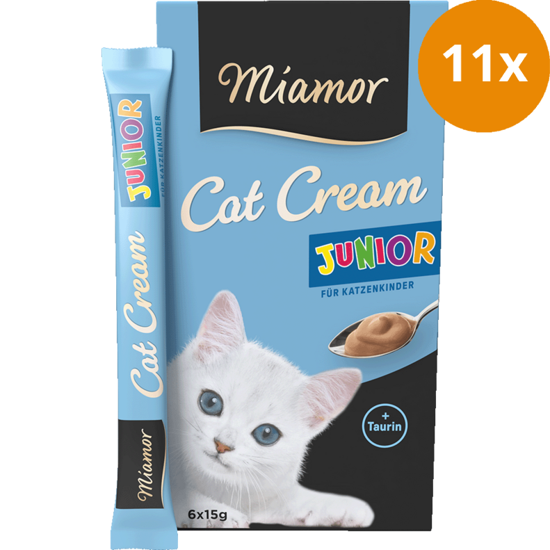 Miamor Cat Snack Junior-Cream 90 g