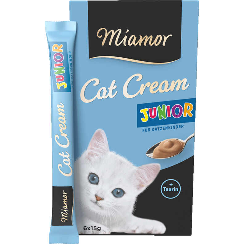 Miamor Cat Snack Junior-Cream 90 g