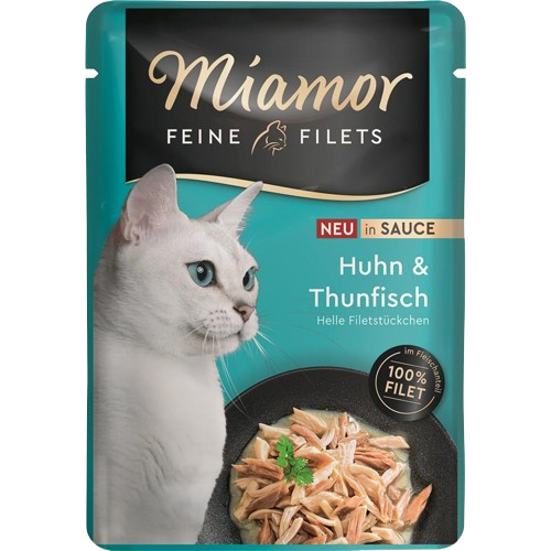 Miamor PB Feine Filets Huhn & Thunfisch in Sauce 100 g