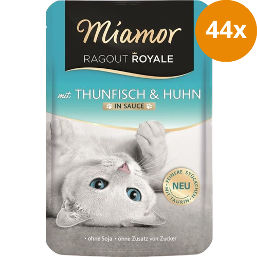 Miamor Ragout Royale in Sauce Thunfisch & Huhn 100 g