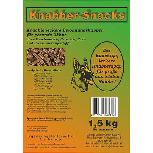 Vollmer's Knabber-Snacks 1500 g