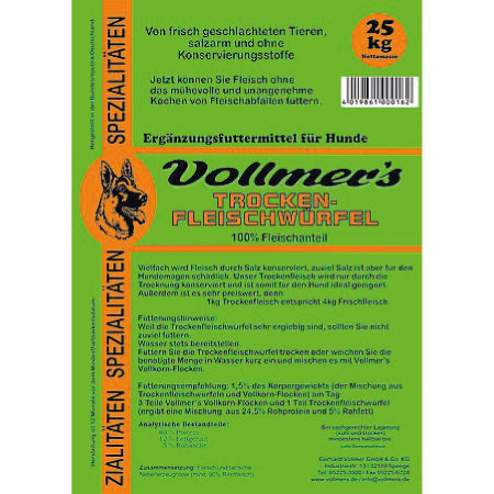 Vollmer's Trockenfleischwürfel